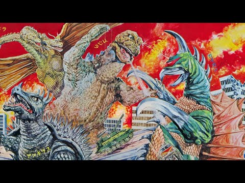 GODZILLA VS. GIGAN: Stop motion! (Early 300 subs special!)