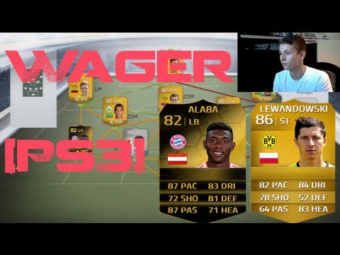 Fifa 14 Ultimate Team - Alaba IF & Lewandowski Wager Match Vs. TmBloody [HD] Ps3