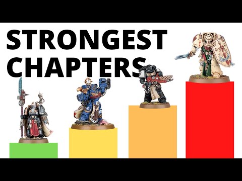Strongest Space Marine Chapters in Warhammer 40K 10th Edition
