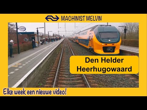4k DEN HELDER naar HEERHUGOWAARD via ANNA PAULOWNA met een INTERCITY!