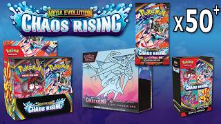 Opening 50+ Packs of Chaos Rising! | New Pokemon TCG Set!