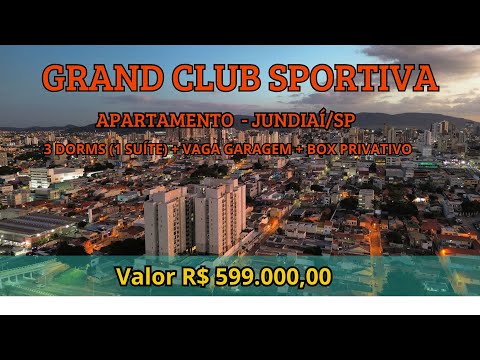 Apartamento Grand Club Esportiva Jundiaí: O Hype é Real? Tour completo + Garagem  + box privativo!