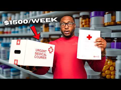 How to become a Medical Courier in 3 Easy Steps- $1500/week
