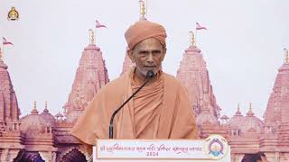 Swami DevKrushnaDasji Blessings - Shree Swaminarayan Nutan Mandir mahotsav, Anjar