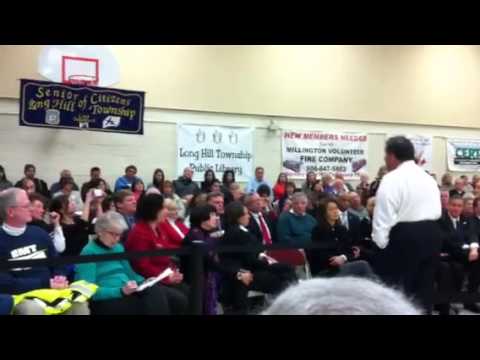 Christie, "As Governor I don't have a magic wand."