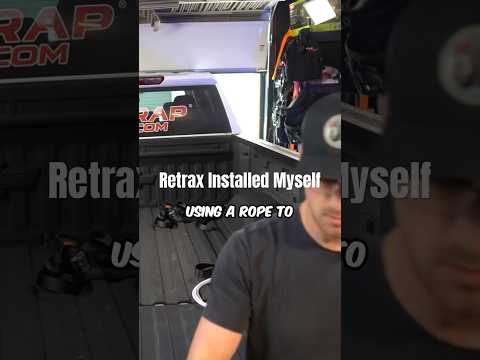 Can you install Retrax by yourself? XR Pro Tonneau cover how to
