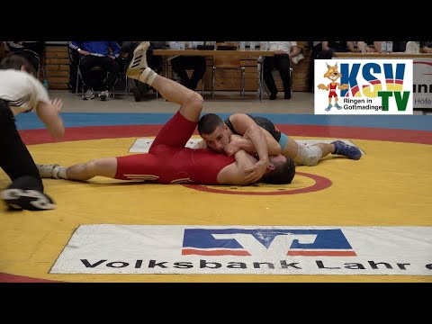 04.01.2020 Rückrunde Ringen TSV Kandern - KSV Gottmadingen II /  Aufstiegskämpfe zur Landesliga