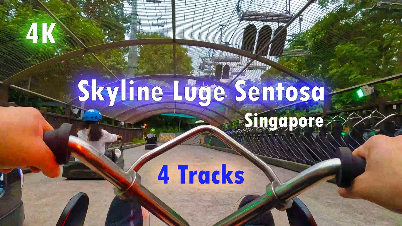 Explore Sentosa Luge, an epic journey down every exhilarating track!