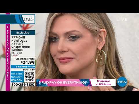 HSN | Heidi Daus Jewelry Designs Celebration 07.21.2023 - 06 PM