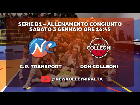 B1 - Allenamento congiunto // C.R. Transport Ripalta vs Pallavolo Don Colleoni Trescore Balneario
