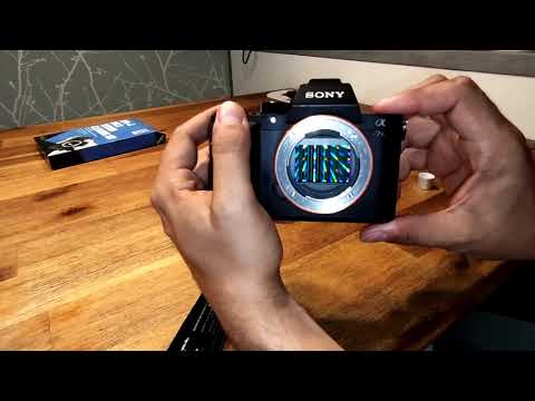 DIY Sensor Reinigung an einer Sony A7R2 Systemkamera