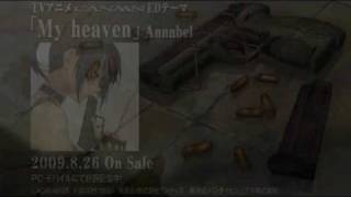 TVアニメ「CANAAN」ED　Annabel「My heaven」TVCM