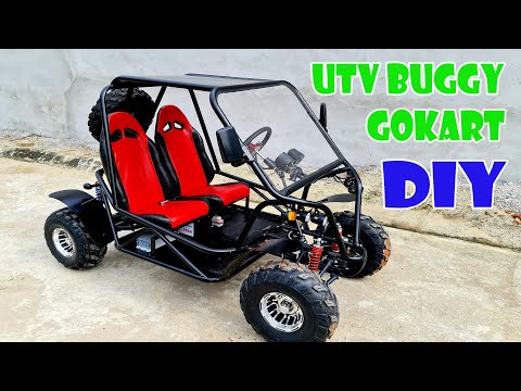 DIY Buggy UTV Go-Kart Build at Home – Electric Car Tutorial