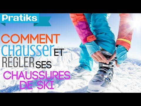 comment regler ski chaussure