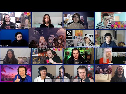 KONOSUBA Ending 2 「Ouchi ni Kaeritai」 Season 2 - React Mashup (この素晴らしい世界に祝福を！ED2)