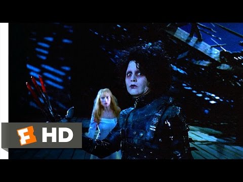 Edward Scissorhands (1990) - Jim Attacks Edward Scene (4/5) | Movieclips