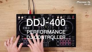 Pioneer DJ Limited Edition DDJ-400 2-channel DJ Controller for rekordbox dj (gold) - Store Demo