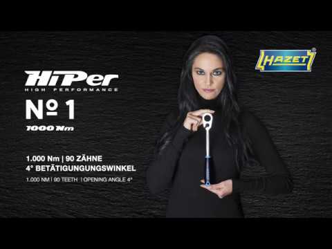 HAZET HiPer Feinzahn-Umschaltknarre / fine-tooth reversible ratchet 916 HP