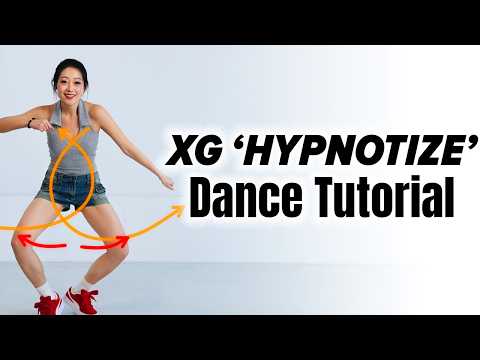 XG HYPNOTIZE Dance Tutorial | Mirrored Half-Speed Tutorial