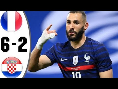 France vs Croatia 6 - 2 Extended Highlights & All Goals 2022 HD