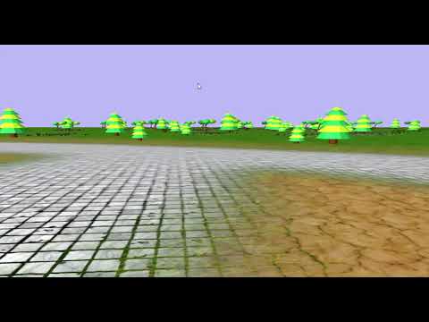 OpenGL lesson 9 - Multitexture terrain