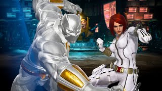 Marvel vs Capcom Infinite: Black Panther and Black Widow arcade playthrough