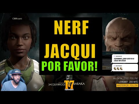 NERF JACQUI PLEASE - Baraka Vs Jacqui - Kombat League 8