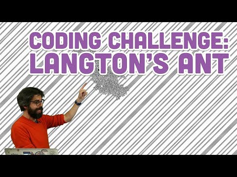 Coding Challenge #89: Langton's Ant