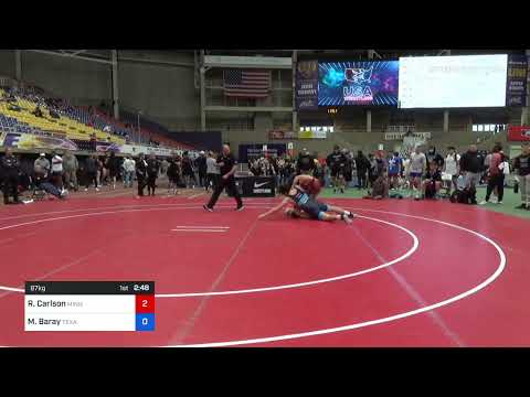 87 Kg Rr Rnd 3 - Richard Carlson, Minnesota Storm Vs Miguel Baray, Texas 0efd