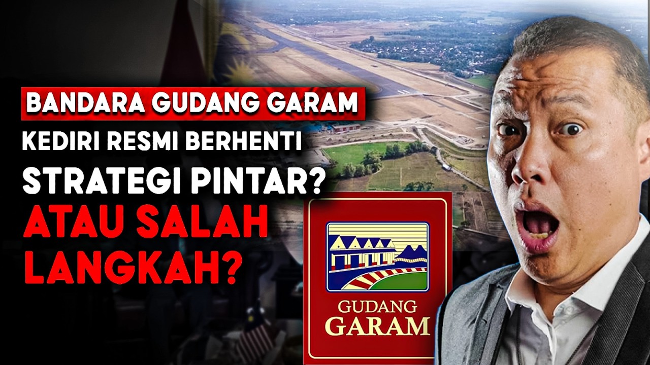 Ternyata Ini Strateginya Semua! Di Balik Gudang Garam Setop Bandara 13T & Alihkan ke Tol