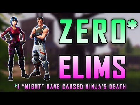 Fortnite Zero Elimination Challenge With Ninja June 2018 Drlupo