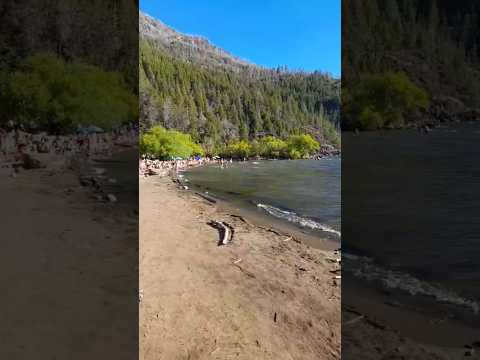 Lago Puelo #sunset #elbolson #travel #summer #shorts