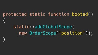 Laravel Global Scopes with Parameters for Global Usage