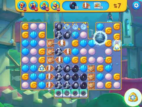 Fishdom level 7954 no boosters フィッシュダム ノーマル [Friend's]