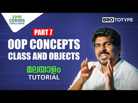Part 7 Oop Concepts Class And Objects Java Programming Malayalam Tutorial