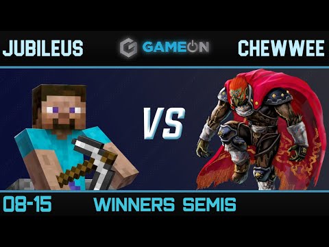 JUBILEUS (Steve) vs Chewwee (Ganondorf) - Game On 8/15 Winners Semis