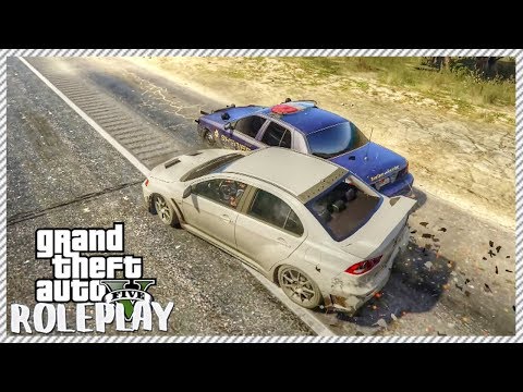 GTA 5 ROLEPLAY - RAMMING POLICE OFF THE ROAD!! | Ep. 178 Civ