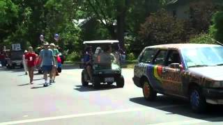 preview picture of video '4th of July Parade in Yellow Springs, OH'
