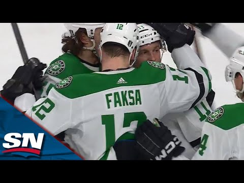 Luke Glendening Scores Gorgeous Tip As Stars Strike Back Early In Game 5 vs. Golden Knights