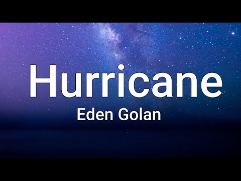 Eden Golan - Hurricane (Lyrics) Eurovision 2024 Israel
