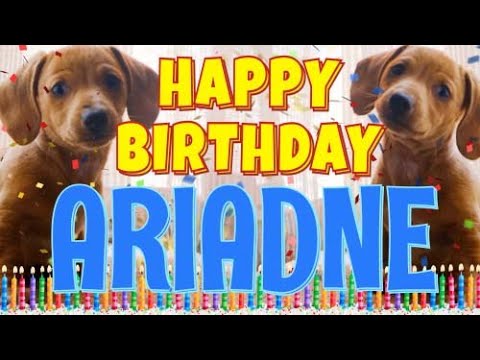 Happy Birthday Ariadne! ( Funny Talking Dogs ) What Is Free On My Birthday