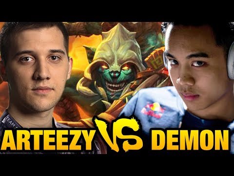 Arteezy [Huskar] VS Demon CCnC - Faceit League Dota 2
