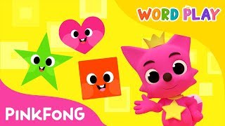 Dancing Shapes | Word Play | Pinkfong Songs for Children