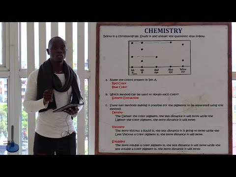 Chemistry Form One Revision