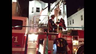 preview picture of video 'YONKERS FIRE DEPARTMENT, RESPONDING AND ON SCENE, OF A 2 ALARM FIRE IN YONKERS, NEW YORK.'