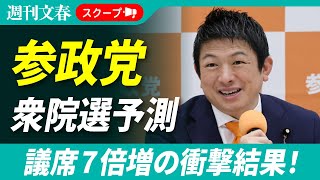 【衆院選予測2026】参政党が議席7倍増の衝撃予測！　幹事長vs元ナンバー2の“W不倫”対立、豊田真由子vs梅村みずほの内輪揉め勃発も立候補者数は第3党に