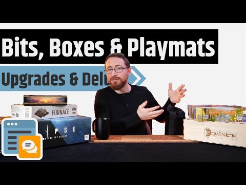 Board Game Upgrades - Eclipse Gametrayz, Dominion Storage, Furnace Resources & More!