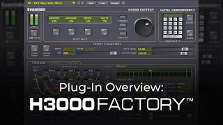 Video thumbnail for Eventide H3000 Factory Overview by Eventide Audio