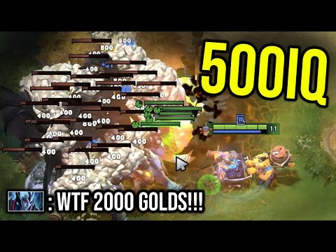 WTF 2000Golds In Second -- 500IQ Techies Farming Ancient Camps | Techies Farming Tips 7.29