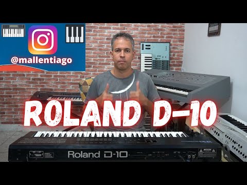 ROLAND D-10 (FACTORY SOUNDS) ANO -1988 by TIAGO MALLEN #roland #tiagomallen #tecladista #vintagekeys